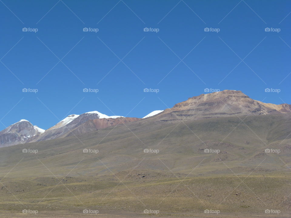 Mountain, Snow, Volcano, Landscape, No Person