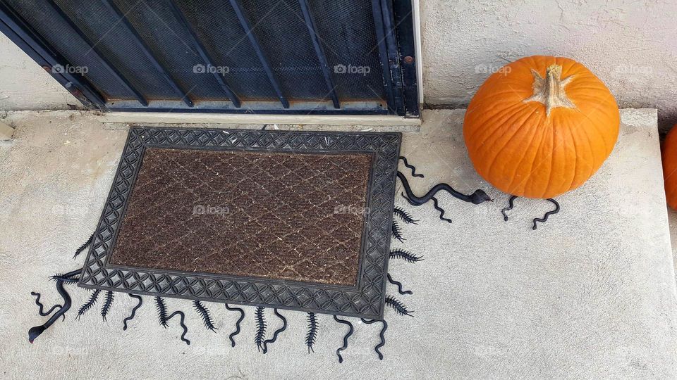 Halloween doormat