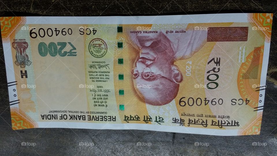 Indian rupee 200