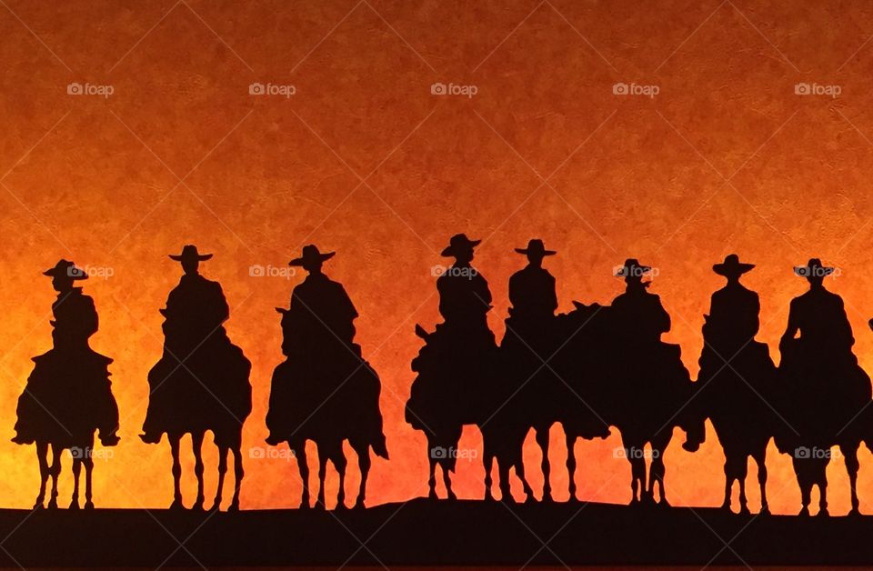 Cowboy Silhouette
