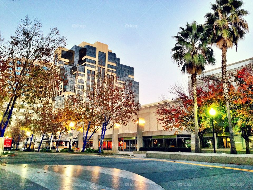 K street mall in Sacramento California 