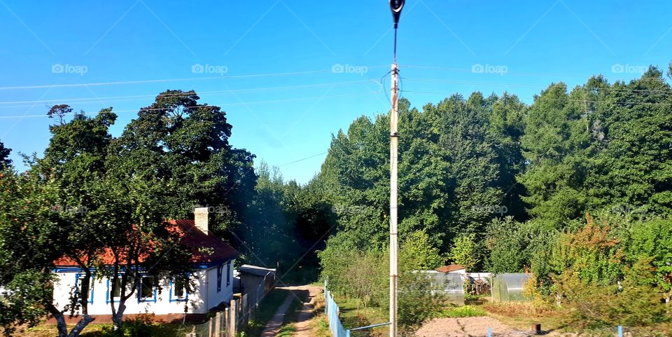 Summer plot in Chuvashia