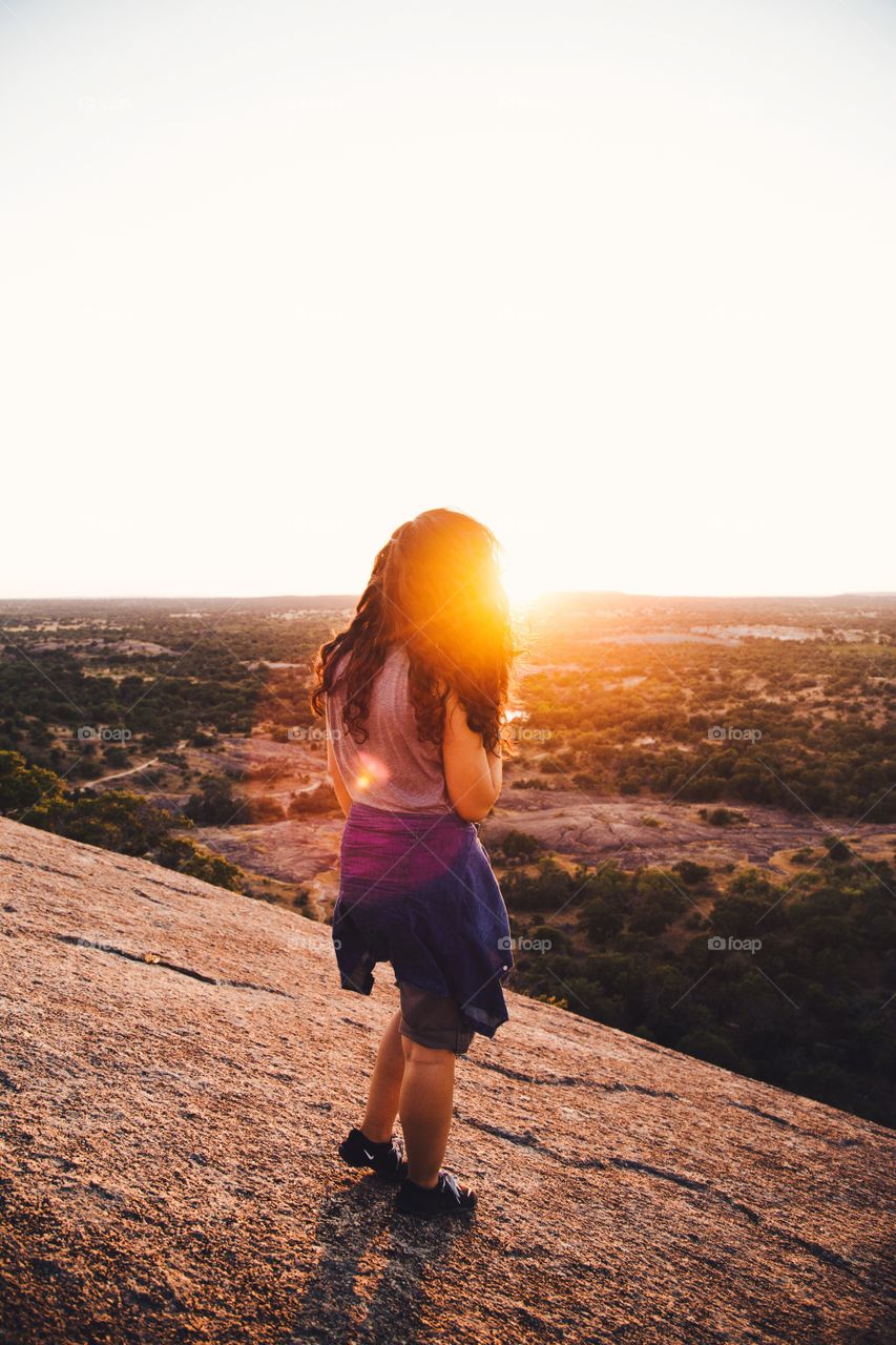 Sunset gazing