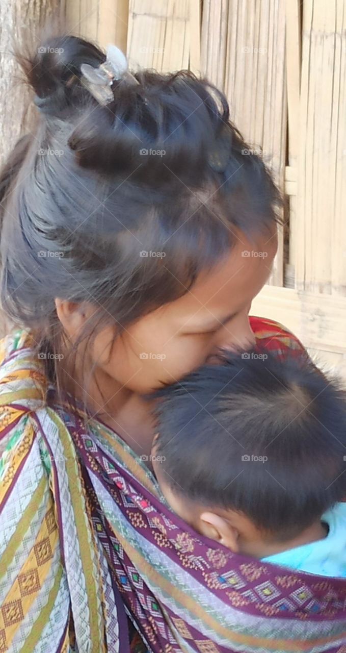 Love and tenderness of a Burmese Refugee