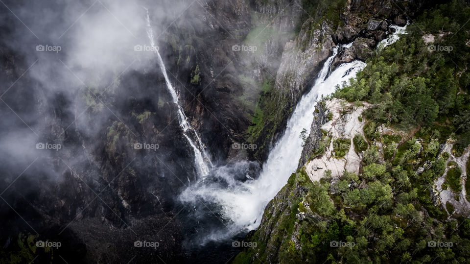 The Vøringfossen Waterfall