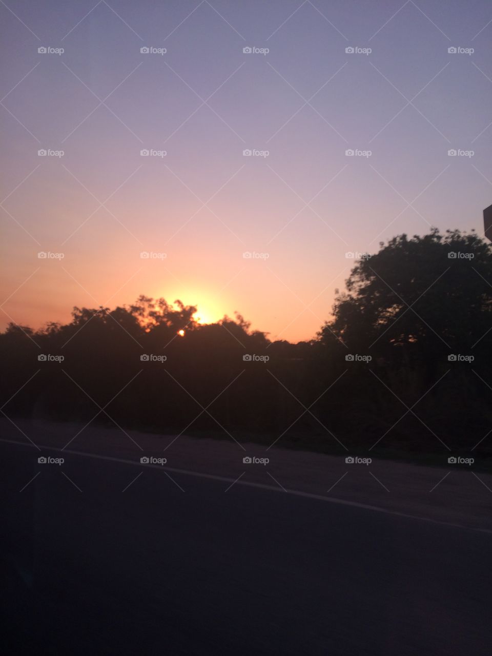 Pôr do sol