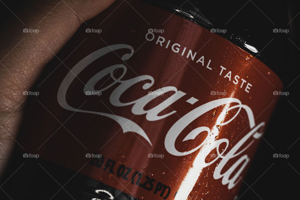 Coca Cola Bottle product photography 