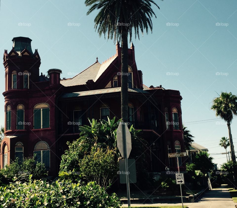 Victorian style house in Galveston 