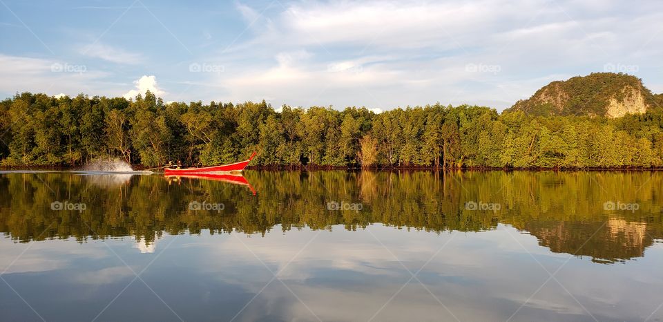 Sunrise on the lake