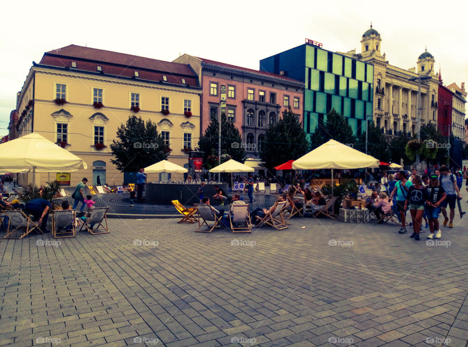 The streets of Brno
