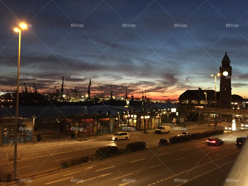 Hamburg by Night