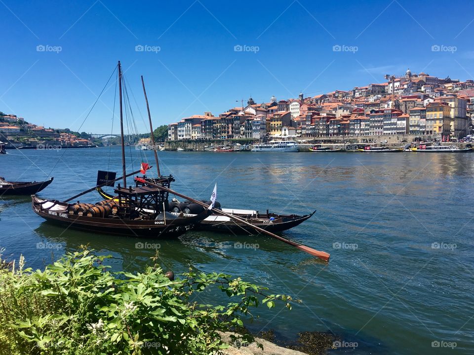 Porto river Portugal 