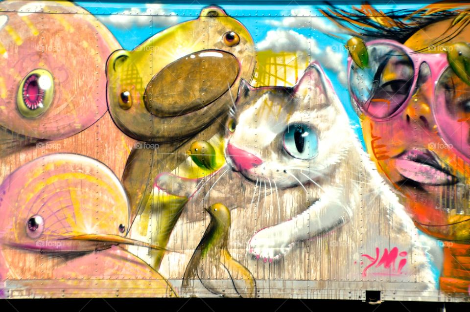 Graffiti Street Animals