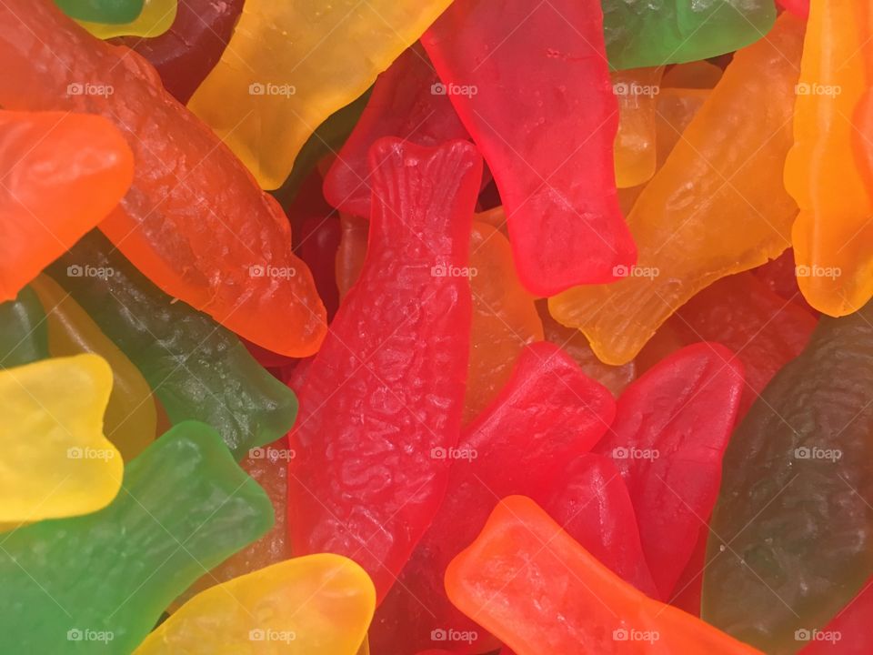 Swedish fish candy