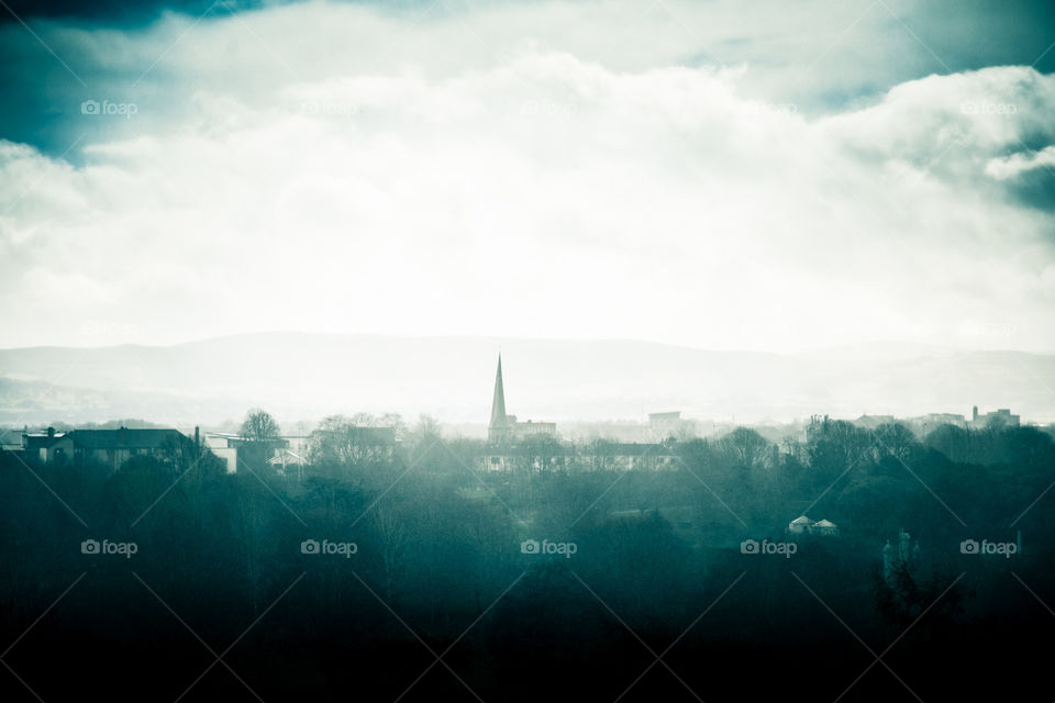 Sky, Fog, Landscape, Nature, Travel