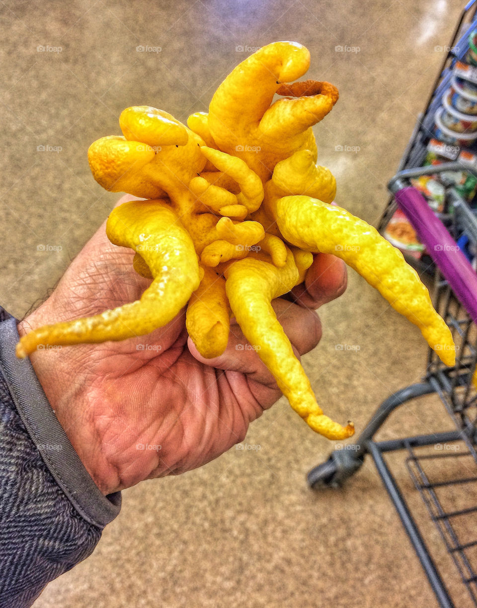 Bought some Buddhas Hands for breakfast....