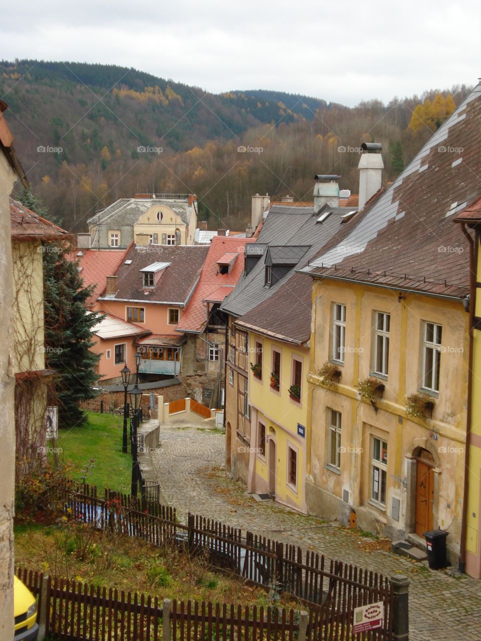 Street of The Loket town