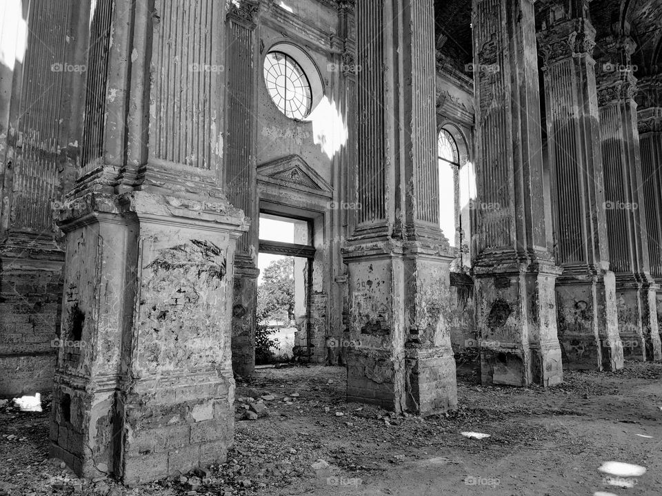 RUINS OF THE CATHEDRAL OF THE DORMITION OF THE HOLY MOTHER OF GOD (Odessa region, Ukraine)