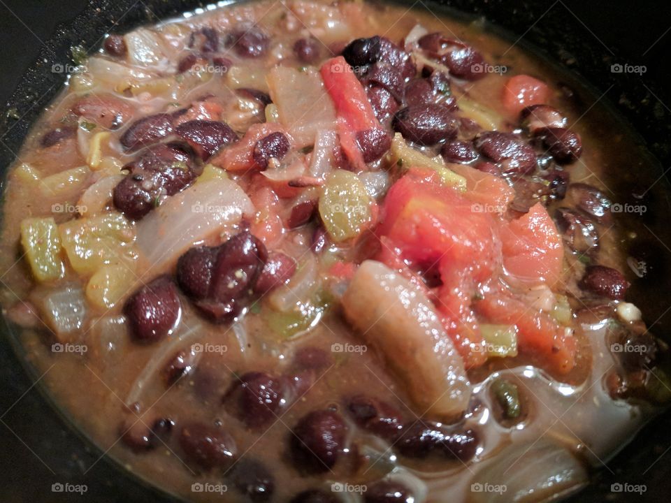 black bean soup