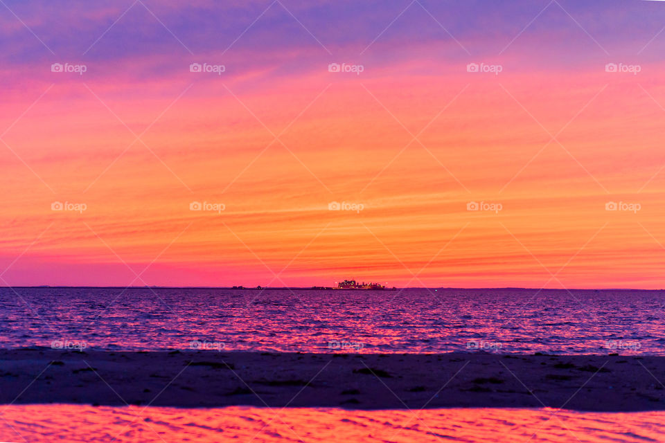 Sunset at Sandy Hook