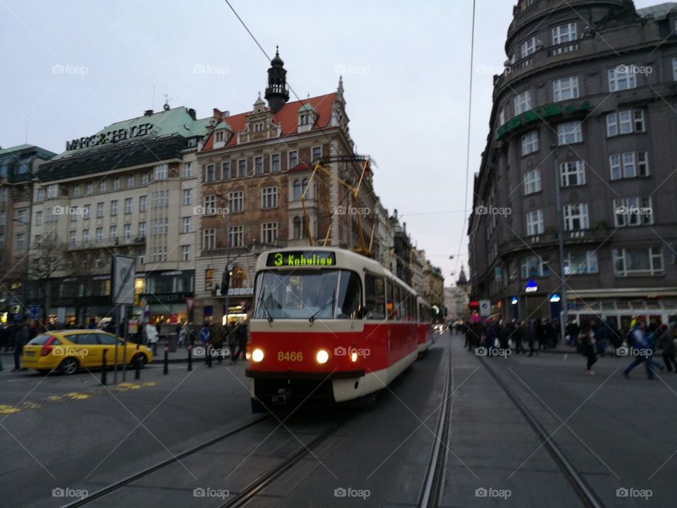 tramway praha