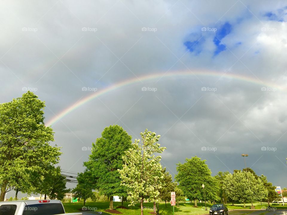 Rainbow over Virginia