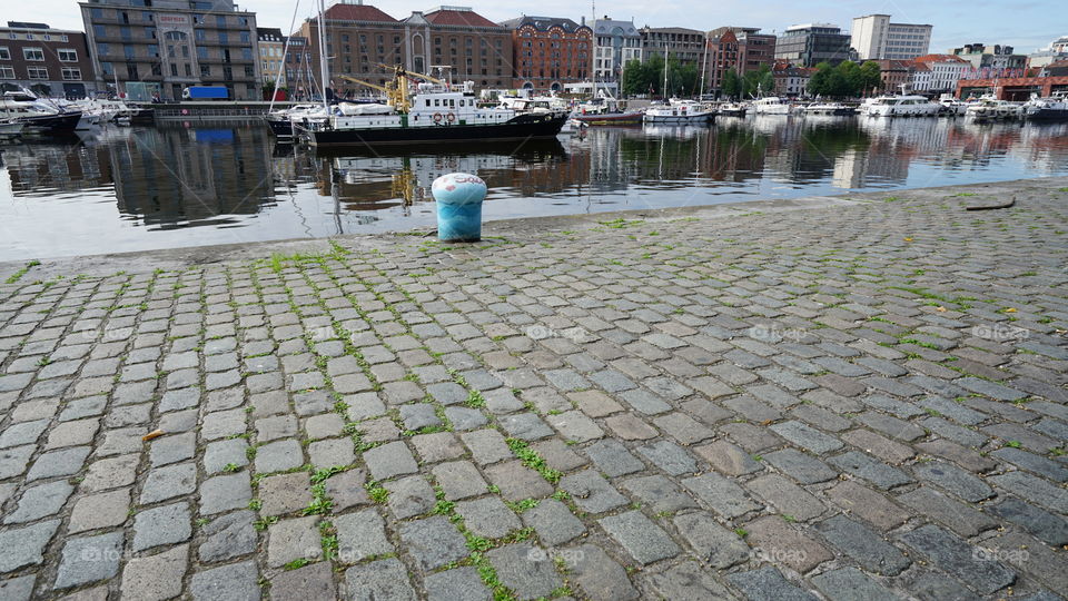Old port in Antwerp
