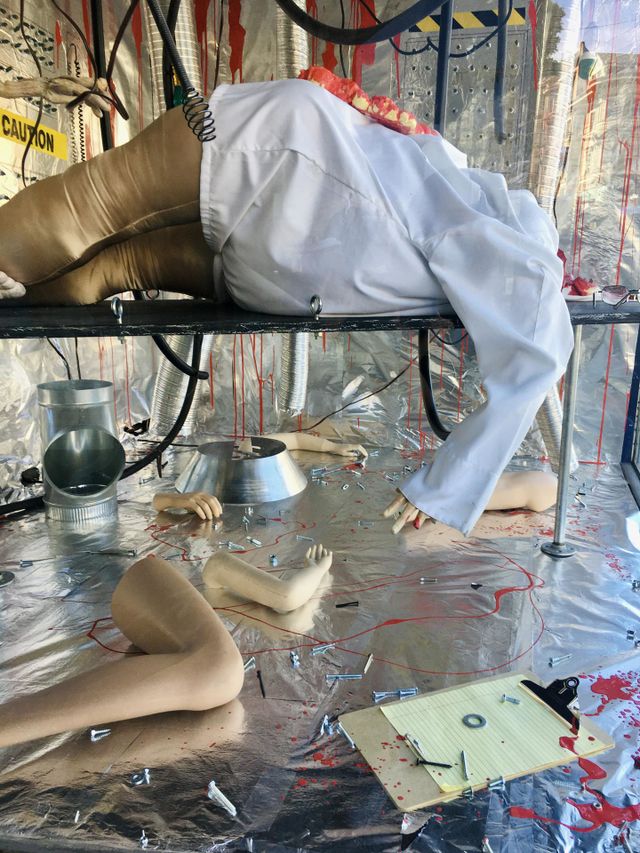 Murder scene