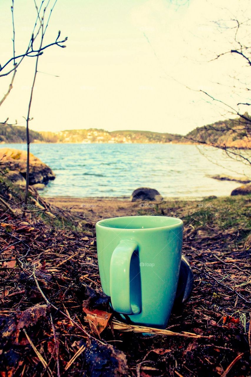 Fresh air and a cup of coffee