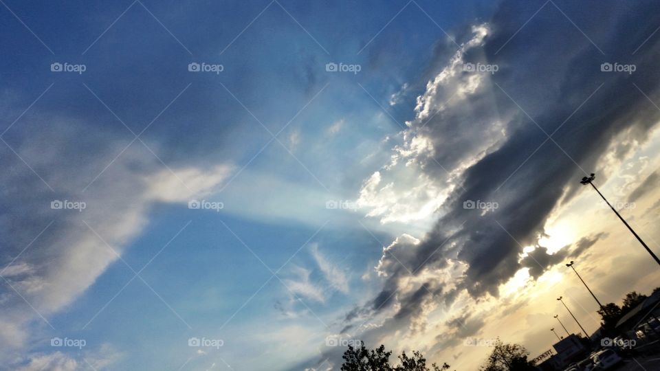 Sundown in Bucharest