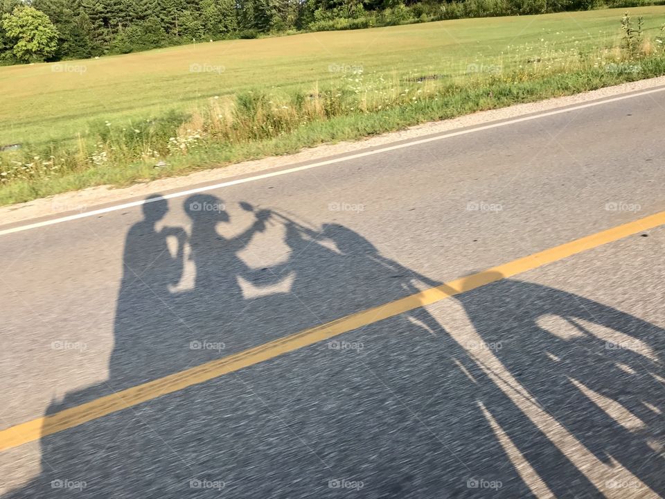 Girls on a bike