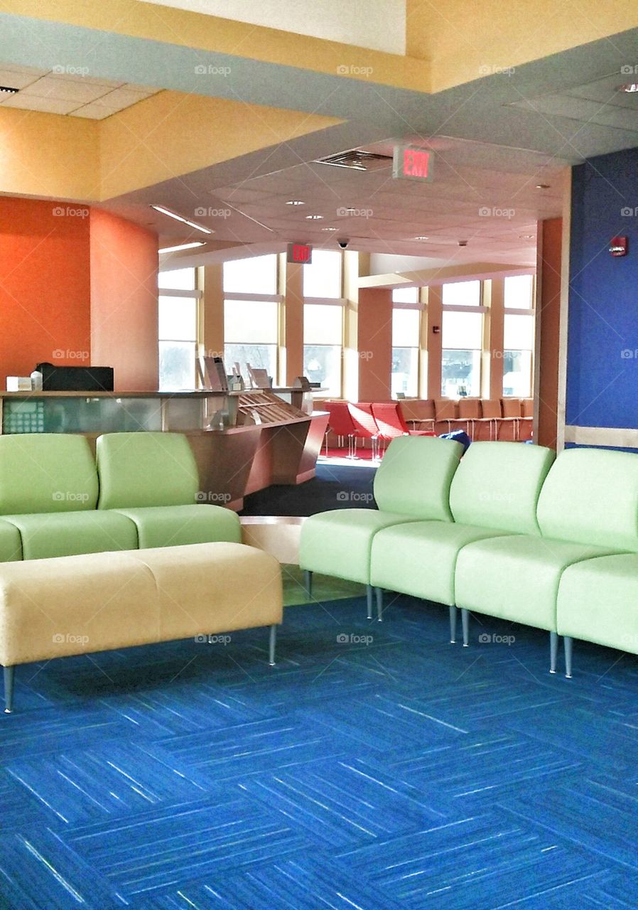 Inside the waitingroom
