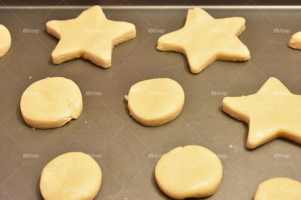 cookies ready to bake