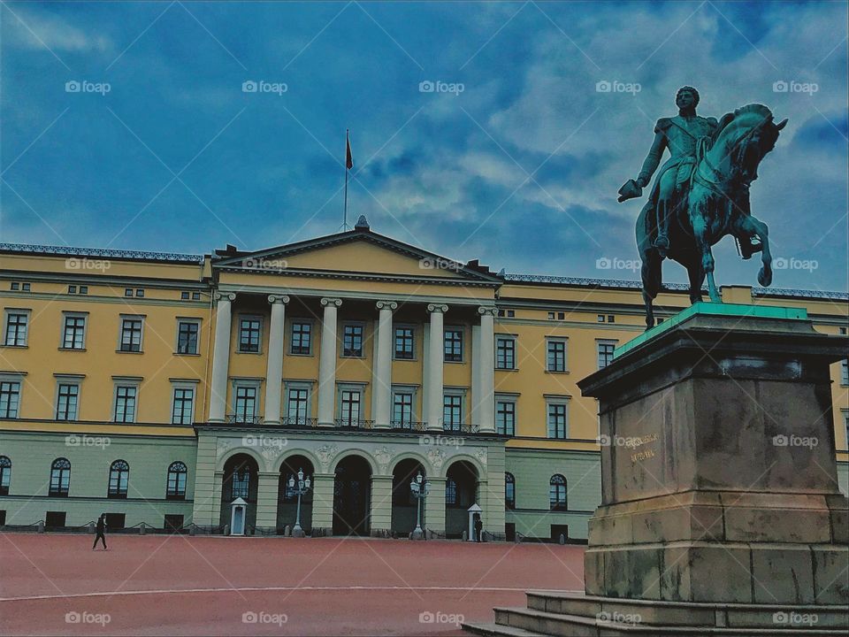 Royal palace Oslo 