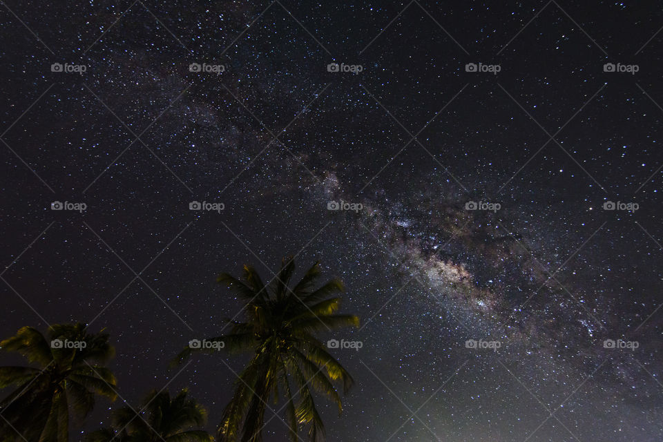 Milky Way shot from Tamarindo, Costa Rica 