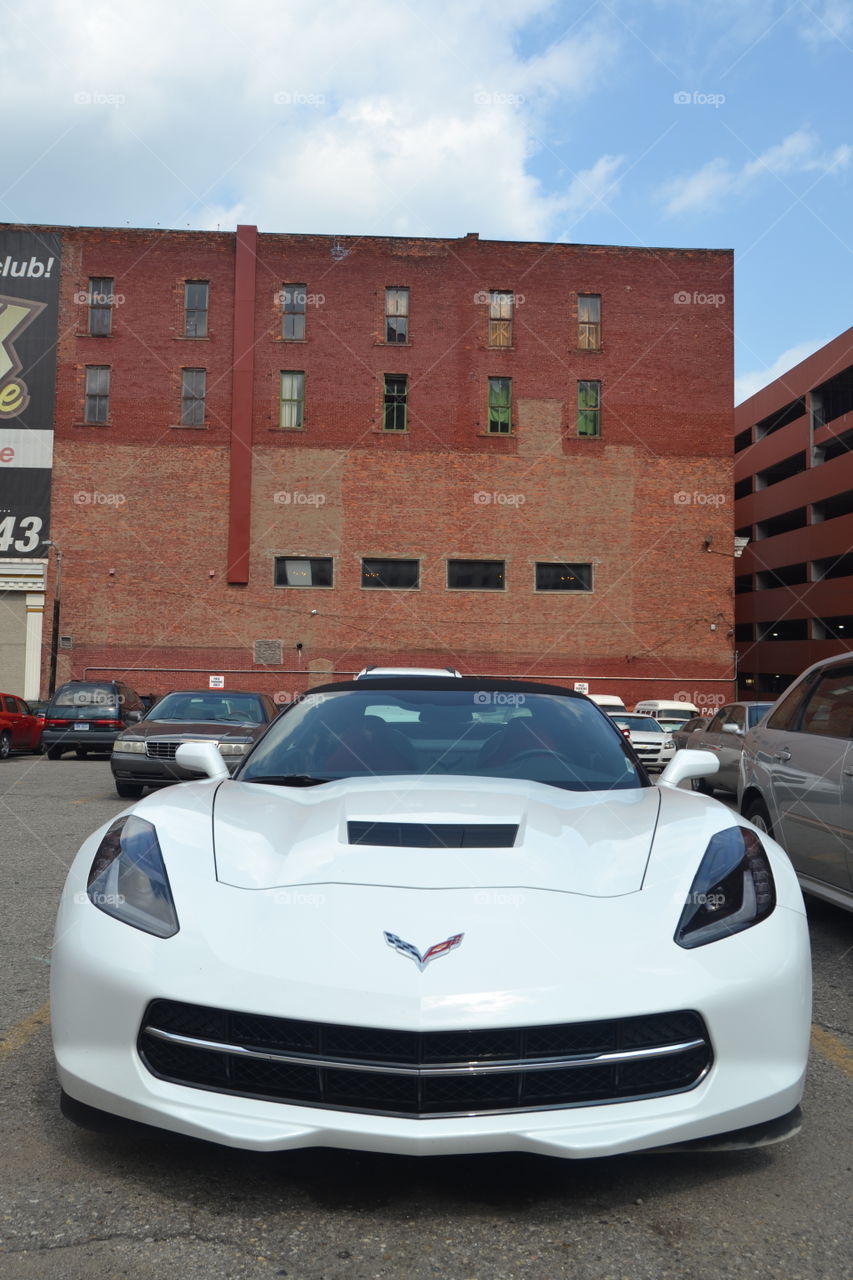 Chevrolet Corvette . Detroit, Michigan