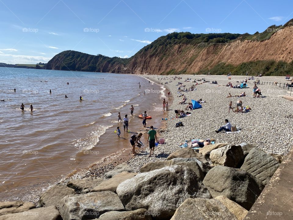 Third of five favourites from a day trip to Sidmouth. Those present were treated to blue skies and summer temperatures for autumn.