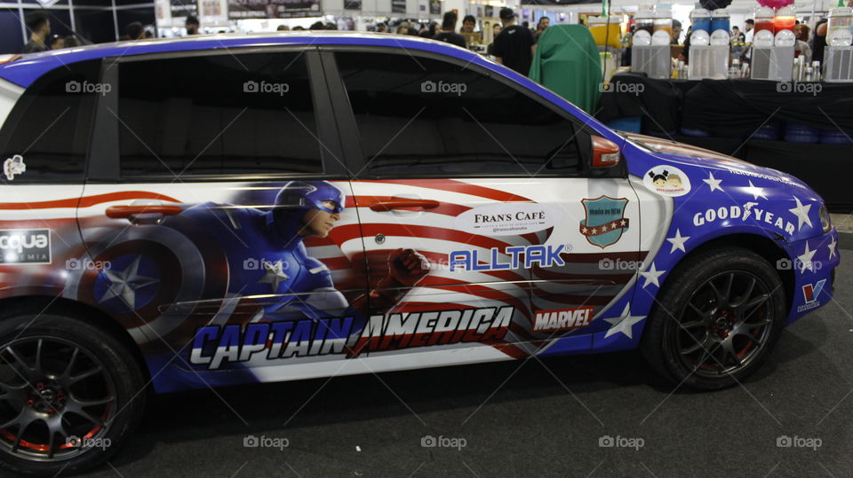 look that crazy car.. marvel we Love you