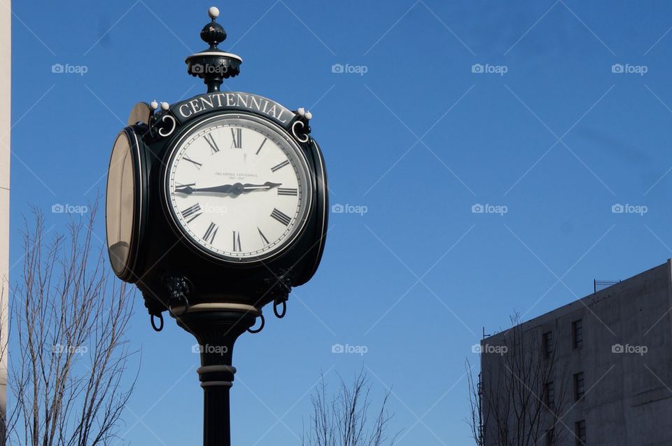 Downtown clock