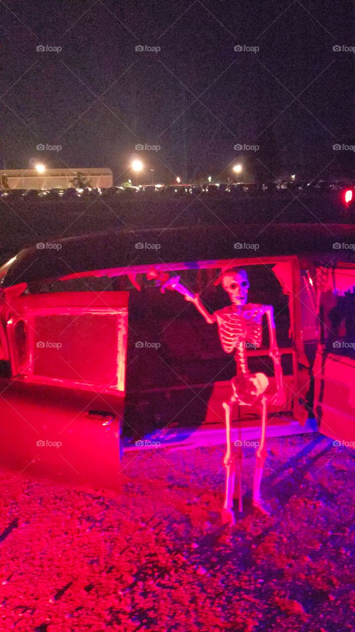 Halloween skeleton