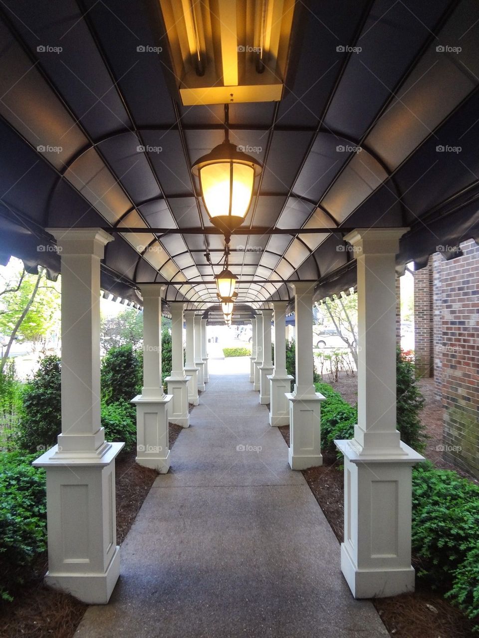 Opryland Hotel portico