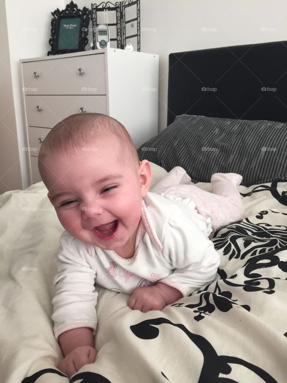 Finally awake . Awake and happy! 