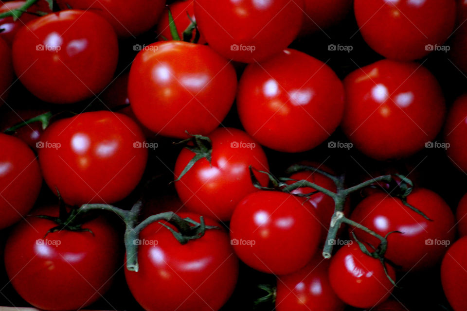 Cherry tomatoes scene 