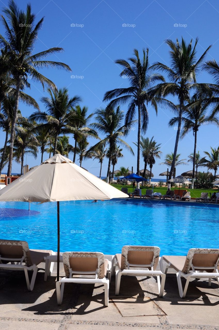 Holliday inn pool los cabos