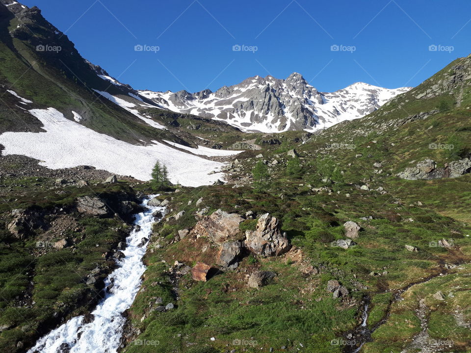 Foscagno pass, Vallaccia, Livigno, Italian Alps
