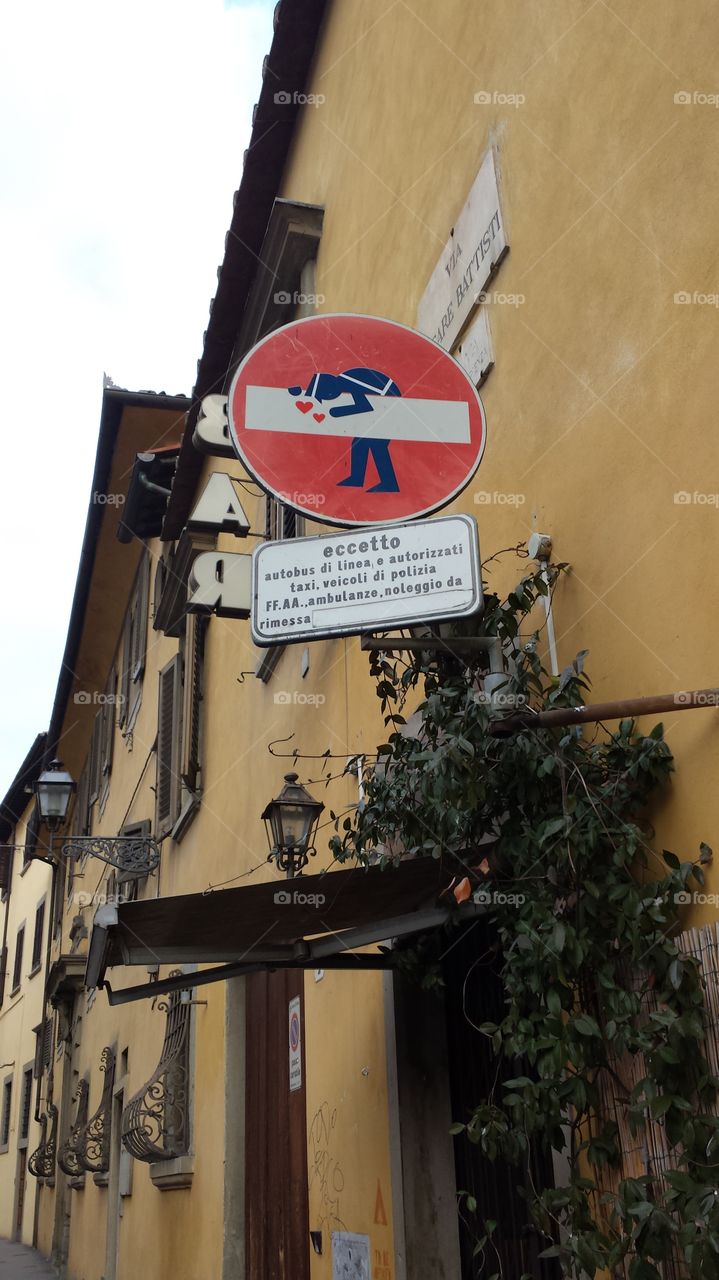 Street Sign, Florence