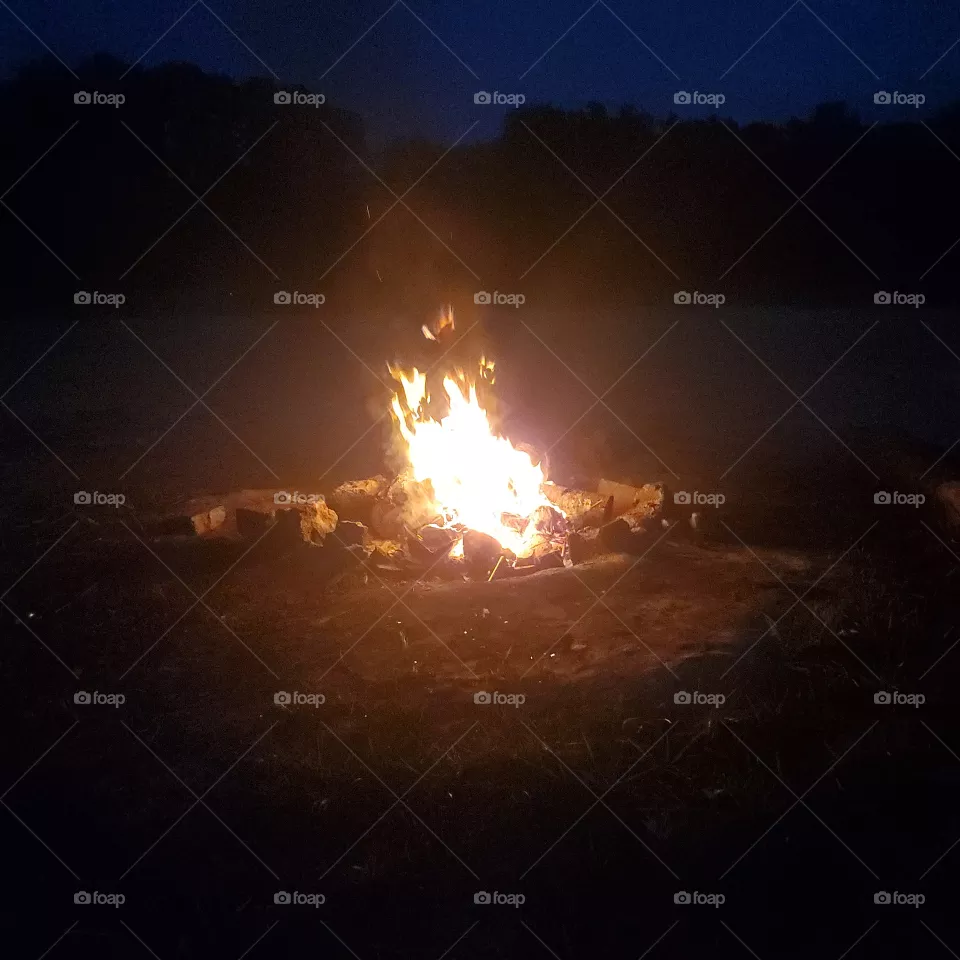 camp fire
