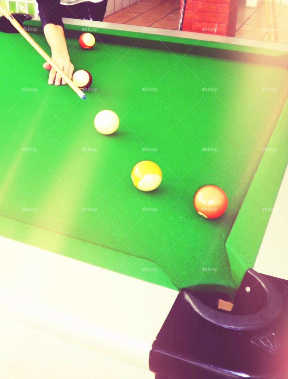 Play pool