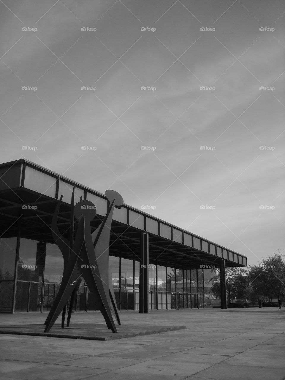 Modernism by Mies at the Neue Nationalgalerie