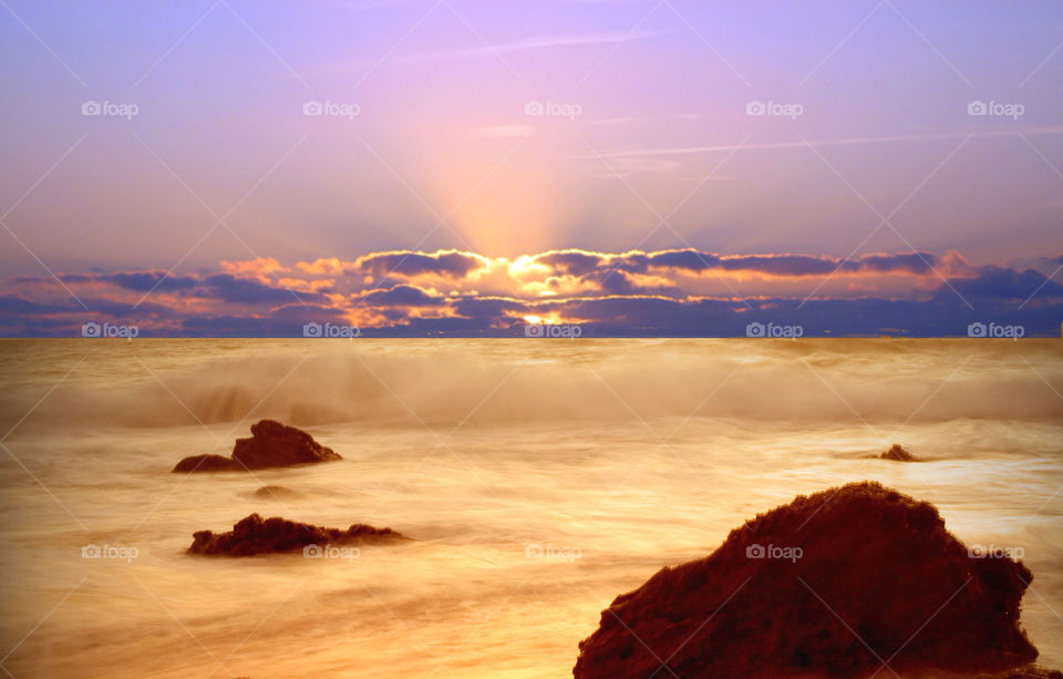 sunset sun water sea by chris220252